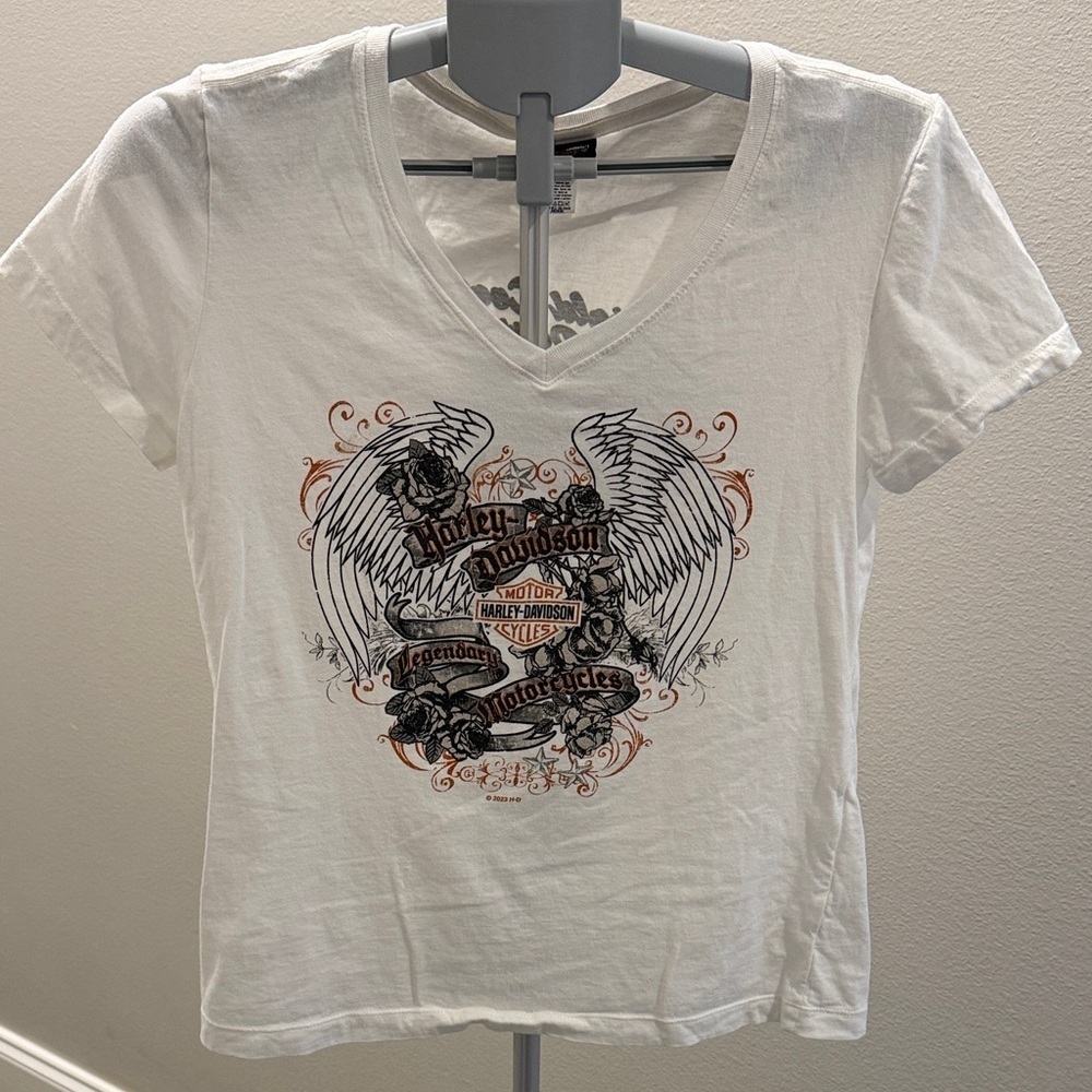 Harley-Davidson White Tee Collectable Ft. Walton Beach, FL